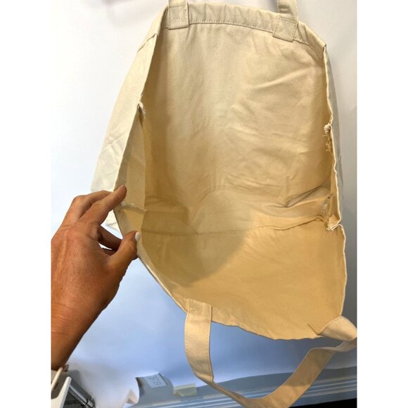 Organic Cotton Shopper Tote Bag With "Off To Find My Zen" Print - Westford Mill - Picture 3 of 6